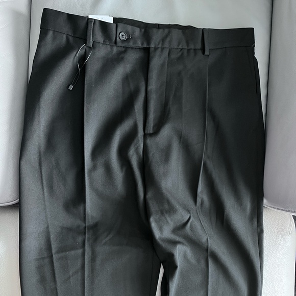 NWT - Zara Men’s Pleated Straight Leg Suit Pants - Size 34 - Picture 2 of 8